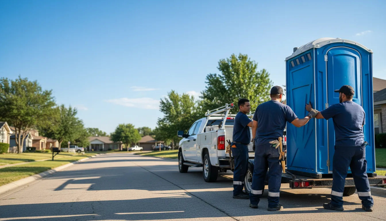 Portable Toilet Rental in Hillsboro, TX near me